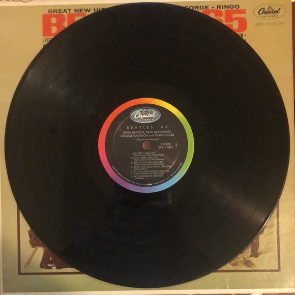 The Beatles '65 Vinyl Lp '64 - Picture 4 of 7